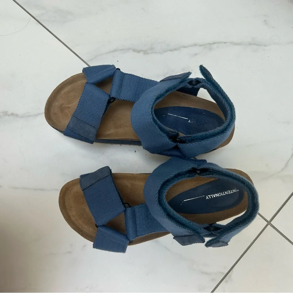 Free People X Intentionally Blank Rule Breaker Remix Flatforms Sandals - EU39 - Picture 3 of 6
